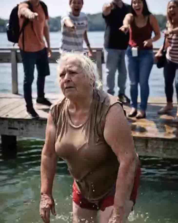 😱 ԹՈՌԸ ՏԱՏԻԿԻՆ ԳՑԵՑ ԼԻՃԸ՝ ՔԱՋԱԳԻՏԱԿՑԵԼՈՎ, ՈՐ ՆԱ ԼՈՂԱԼ ՉԳԻՏԻ ԵՎ ՍԱՐՍԱՓՈՒՄ Է ՋՐԻՑ. ՀԱՐԱԶԱՏՆԵՐԸ ԿԱՆԳՆԱԾ ԾԻԾԱՂՈՒՄ ԷԻՆ, ՍԱԿԱՅՆ ՈՉ ՄԵԿԸ ՉԷՐ ԷԼ ԿԱՍԿԱԾՈՒՄ, ԹԵ ԻՆՉ ԿԱՆԻ ԿԻՆԸ ՋՐԻՑ ԴՈՒՐՍ ԳԱԼՈՒՑ ԱՆՄԻՋԱՊԵՍ ՀԵՏՈ 😱