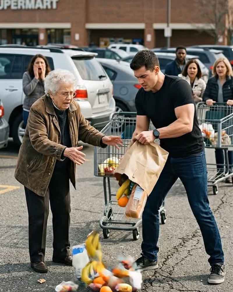 😱 ՍՈՒՊԵՐՄԱՐԿԵՏԻ ԱՎՏՈԿԱՅԱՆԱՏԵՂԻՈՒՄ ԵՐԻՏԱՍԱՐԴԸ ԽԼԵՑ ՏԱՐԵՑ ԿՆՈՋ ՄԹԵՐՔՆԵՐԸ ԵՎ ՇՊՐՏԵՑ ԳԵՏՆԻՆ, ԱՊԱ ՀԱՐՁԱԿՎԵՑ ՆՐԱՆ ՊԱՐԶԱՊԵՍ ՊԱՇՏՊԱՆԵԼ ՓՈՐՁՈՂ ԾԵՐՈՒՆՈՒ ՎՐԱ. ԲԱՅՑ ՏՂԱՆ ԱՆԳԱՄ ՉԷՐ ՊԱՏԿԵՐԱՑՆՈՒՄ, ԹԵ ԻՆՉ ԿՊԱՏԱՀԻ ԻՐ ՀԵՏ ՎԱՅՐԿՅԱՆՆԵՐ ԱՆՑ 😱😨