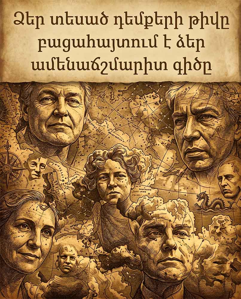 ՔՈ ՏԵՍԱԾ ԴԵՄՔԵՐԻ ՔԱՆԱԿԸ ԲԱՑԱՀԱՅՏՈՒՄ Է ՔՈ ԻՐԱԿԱՆ ԲՆՈՒԹԱԳԻՐԸ...
