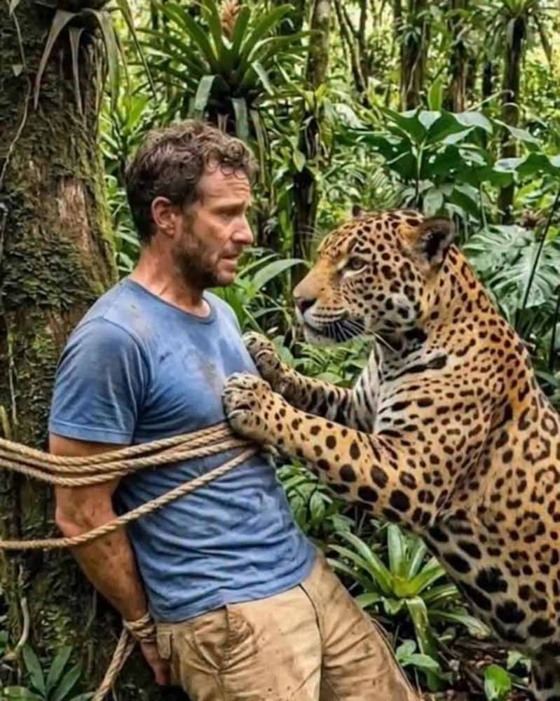 🐆 ՀՈՎԱԶԸ ԳՏԱՎ ԾԱՌԻՑ ԿԱՊՎԱԾ ՏՂԱՄԱՐԴՈՒՆ. ԱՅՆ, ԻՆՉ ՏԵՂԻ ՈՒՆԵՑԱՎ ՀԵՏՈ, ՊԱՐԶԱՊԵՍ ԱՆՀԱՎԱՆԱԿԱՆ ԷՐ 😱